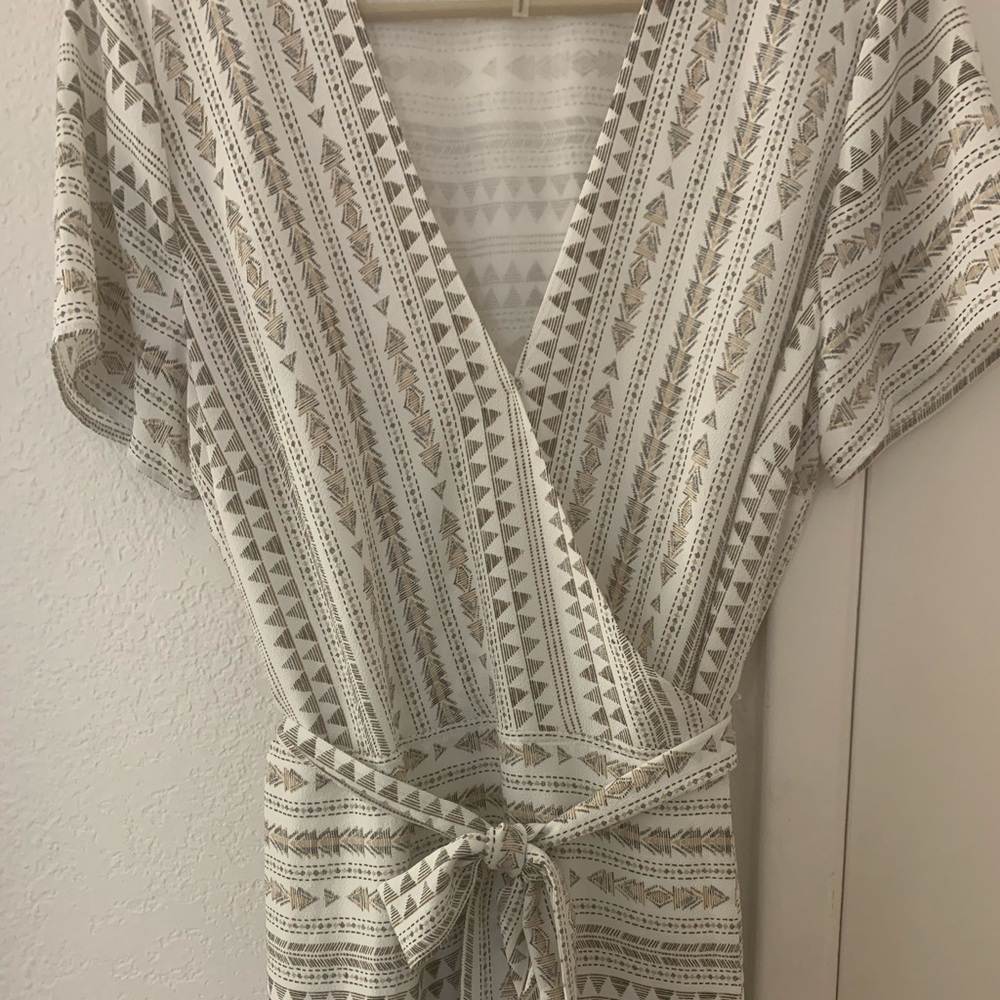 1. State Asymmetrical Wrap Dress